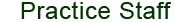 practice staff title